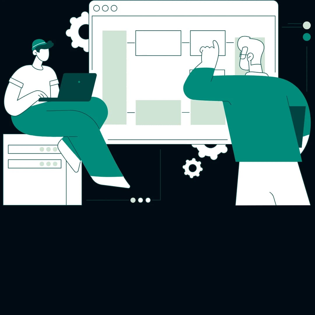 Coach reviewing Facebook Ads campaign results on laptop