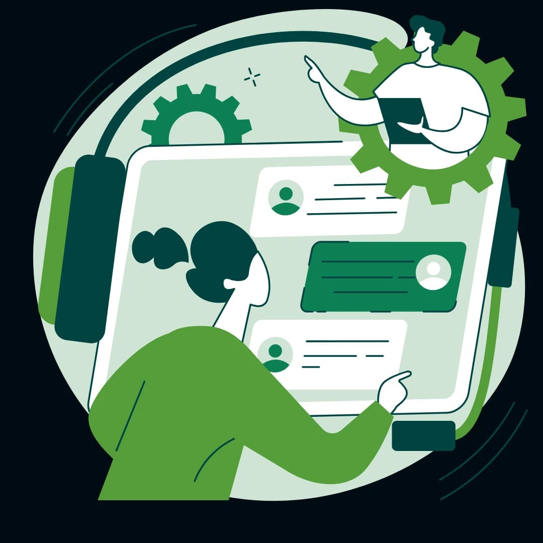 Brand strategy notes and lifestyle imagery on a desk